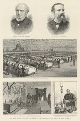 Forth Bridge, färdigställd och öppnad i närvaro av Prince of Wales, 4 mars